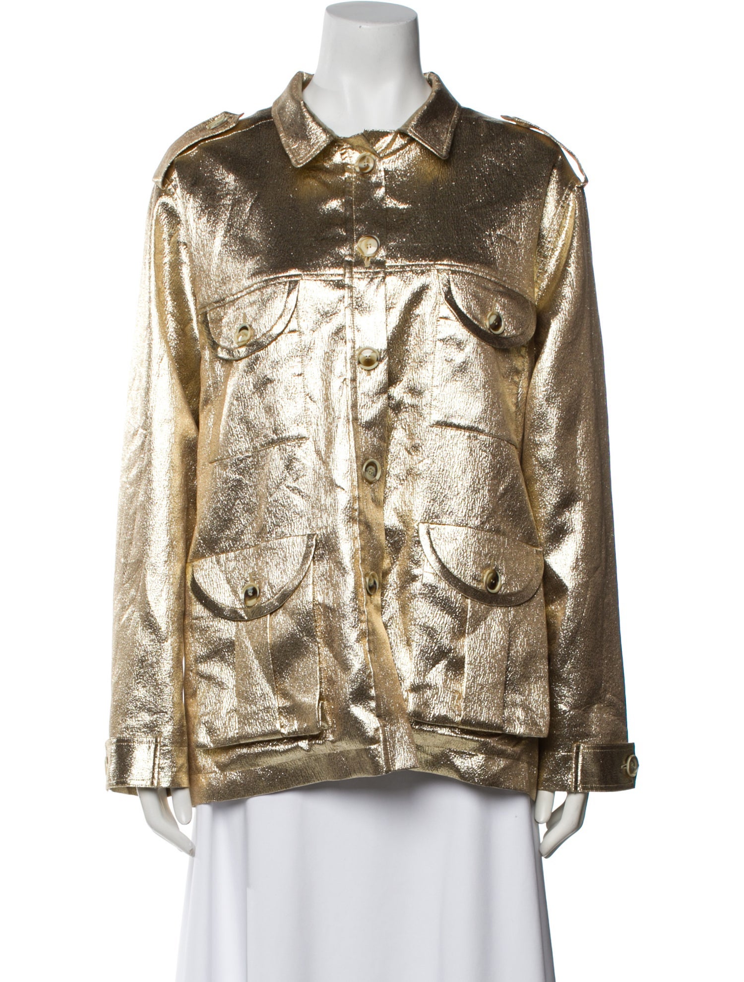 Blazé Milano Silk Printed Evening Jacket