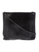 B.May Embossed Leather Shoulder Bag