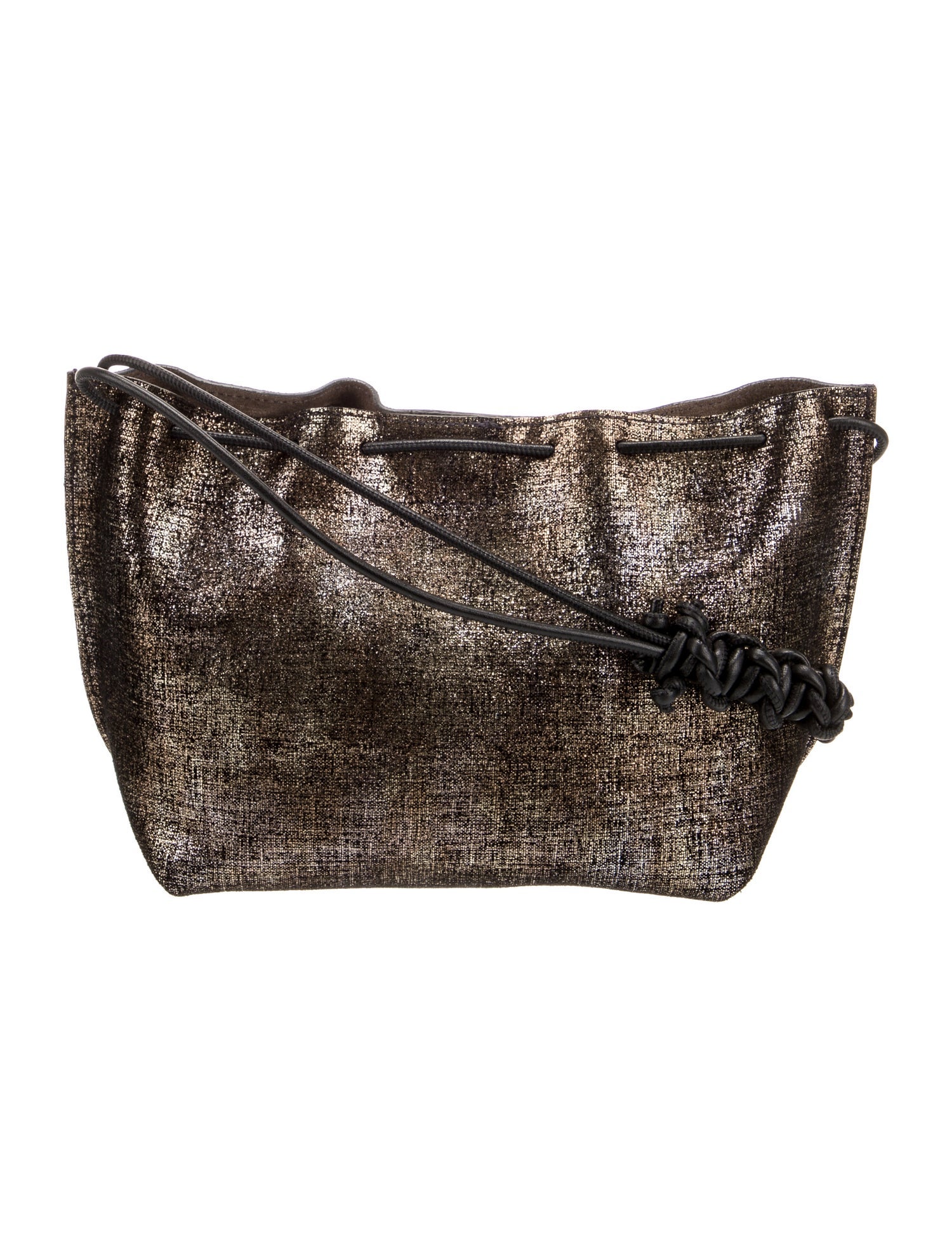 B.May Suede Shoulder Bag