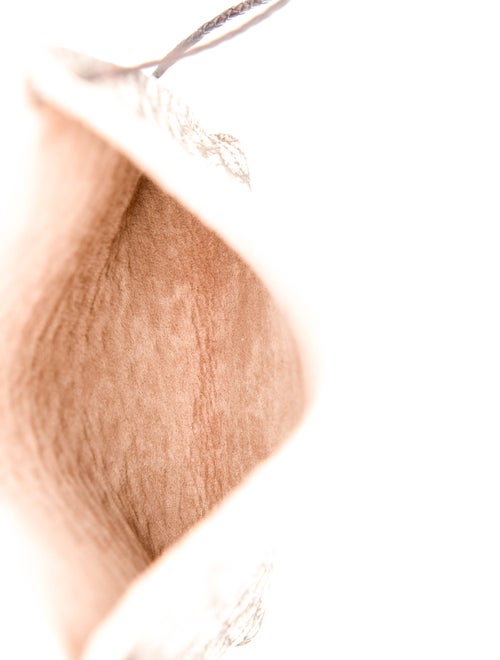 B.May Embossed Leather Crossbody Bag