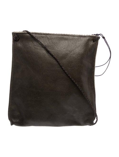 B.May Leather Messenger Bag