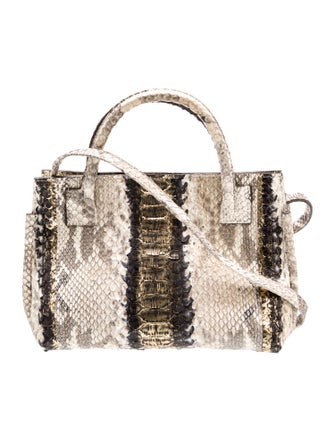 B.May Python Top Handle Bag