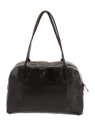 B.May Leather Shoulder Bag