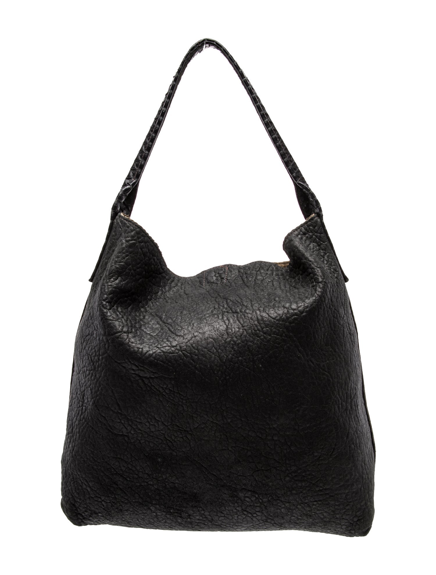 B.May Leather Hobo