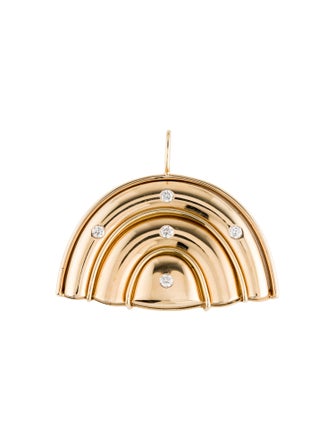 Brent Neale 18K Diamond Marianne Pendant