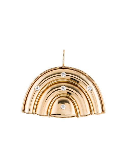 Brent Neale 18K Diamond Marianne Pendant