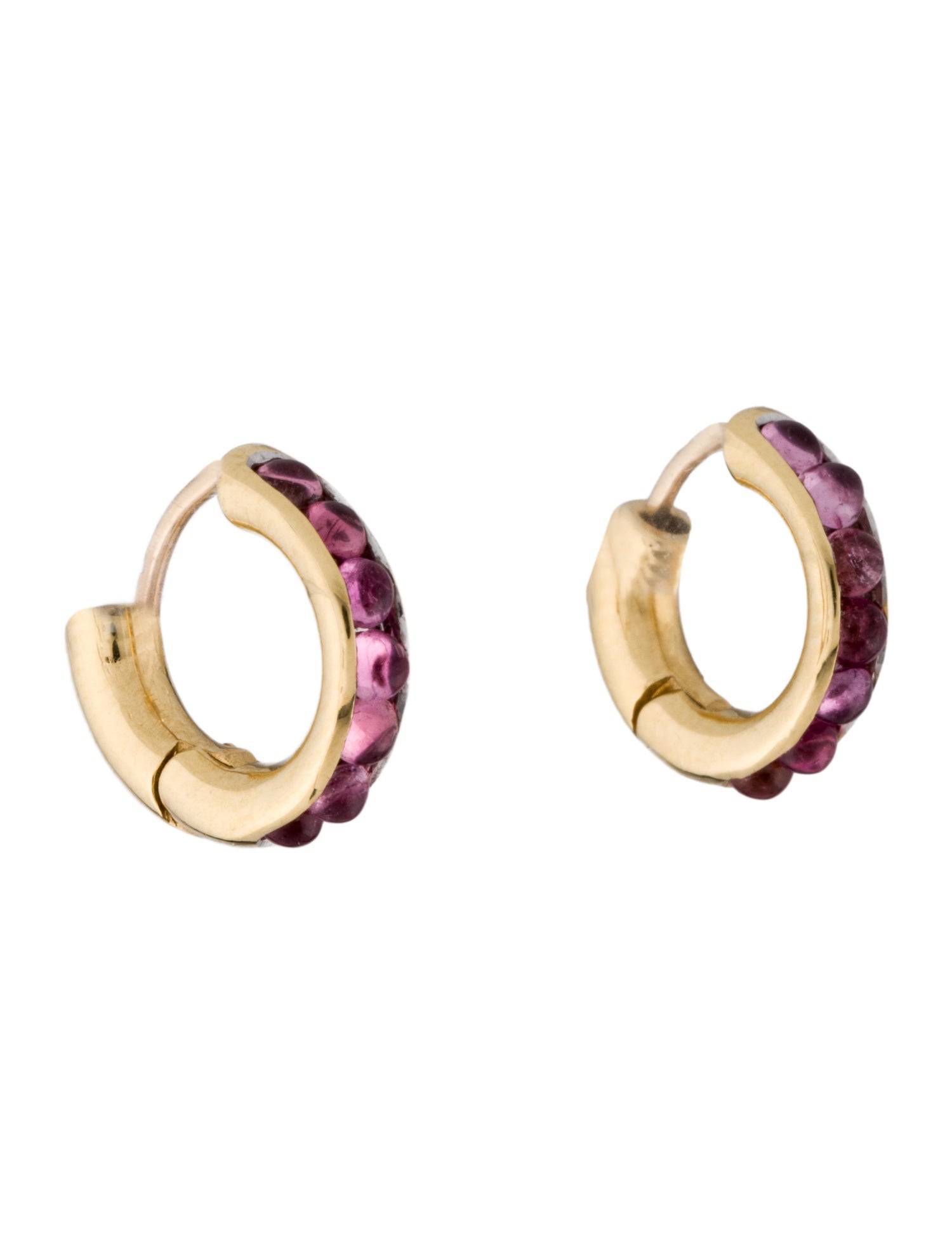 Brent Neale 18K Tourmaline Huggies