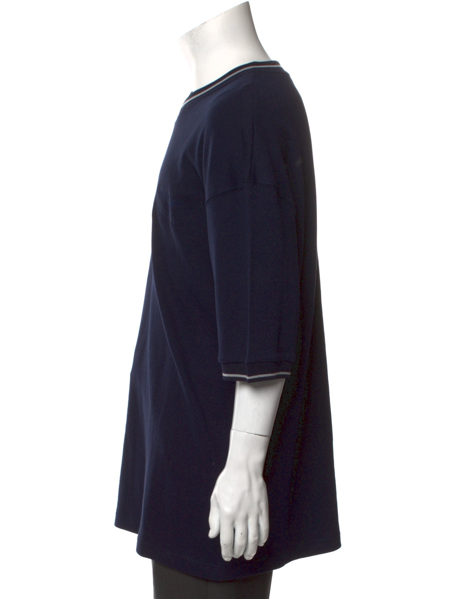 Bentley V-Neck Three-Quarter Sleeve T-Shirt