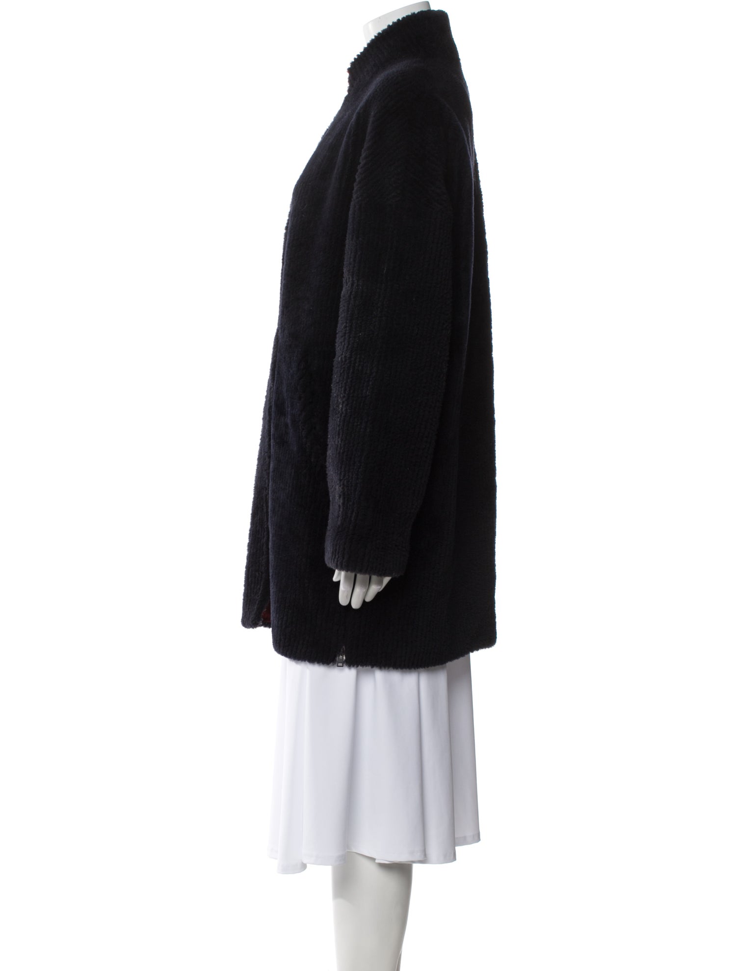 Boontheshop Lamb Fur Fur Coat