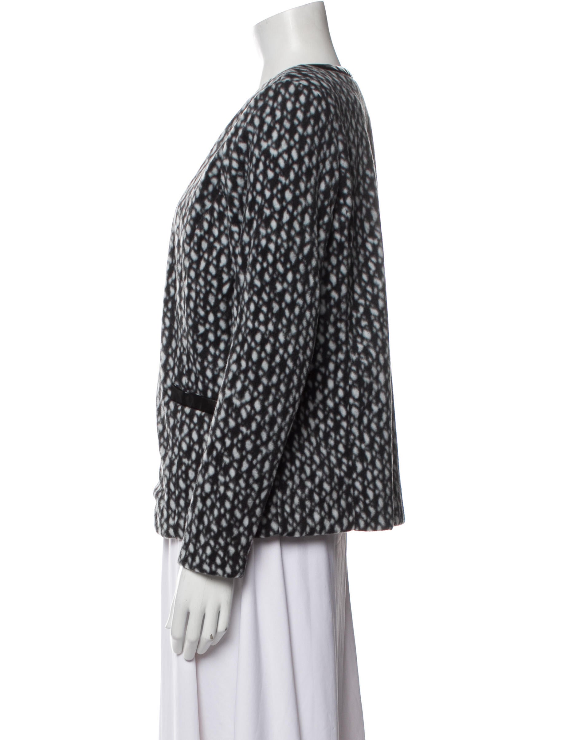 Bob Mackie Animal Print Evening Jacket