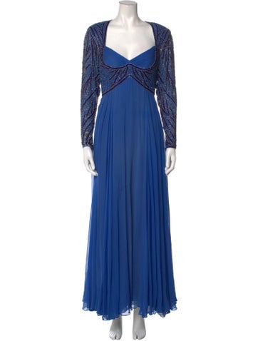 Bob Mackie Dresses Vintage Long Dress M