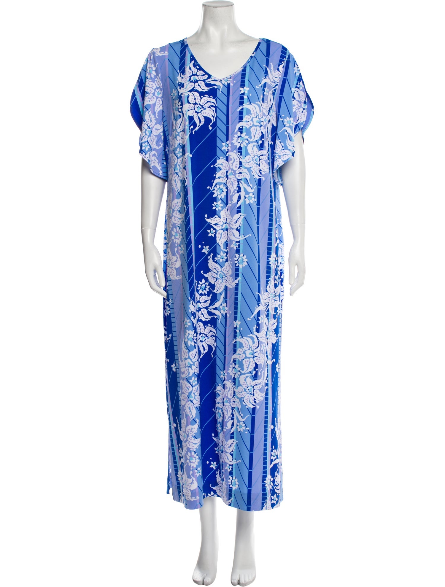 Bob Mackie Printed Midi Length Dress