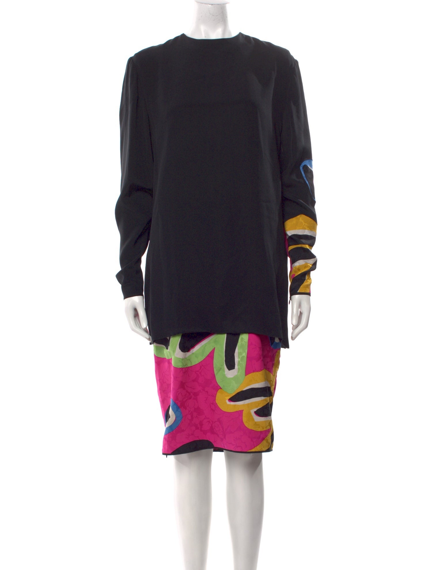 Bob Mackie Printed Midi Length Dress