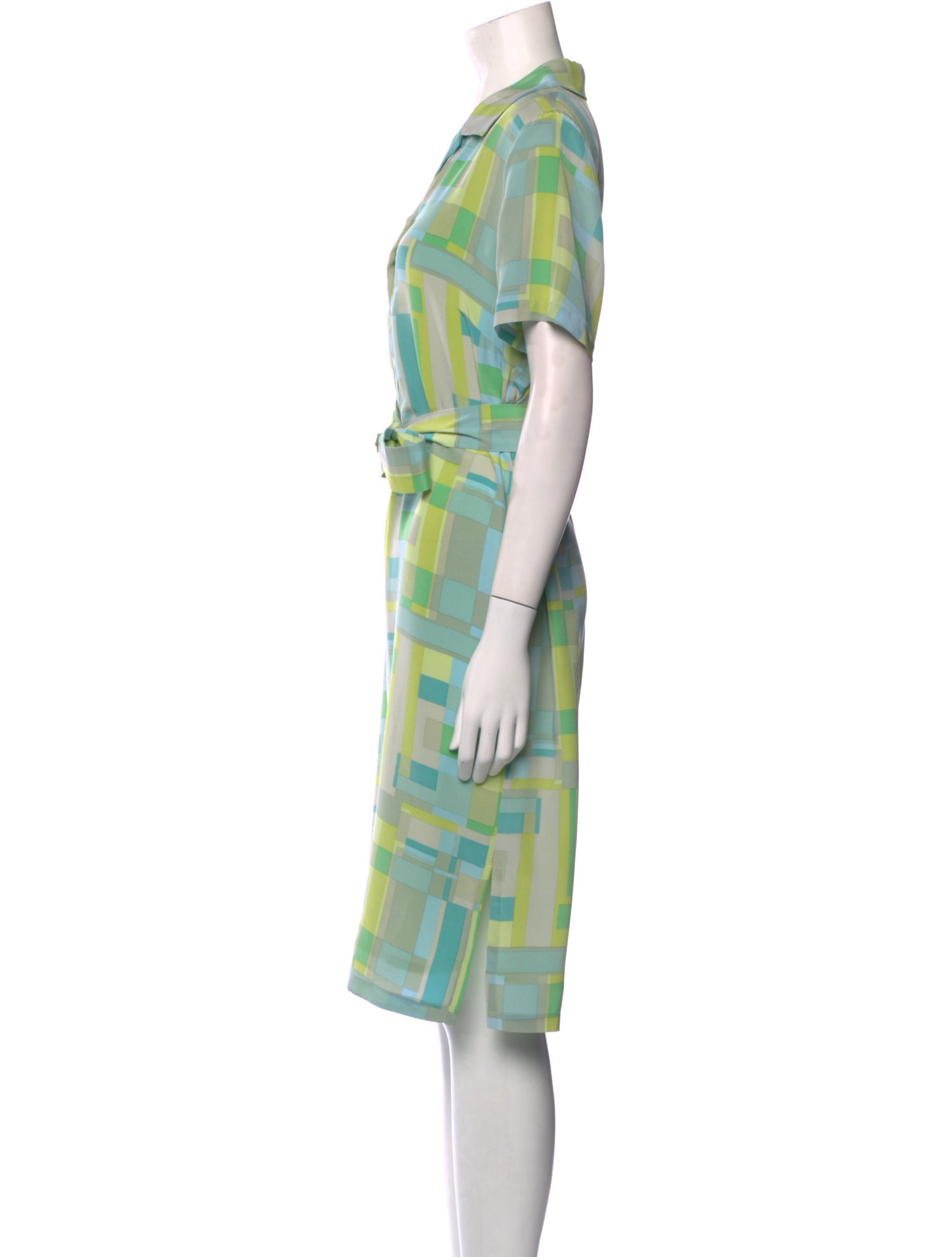 Bob Mackie Silk Knee-Length Dress