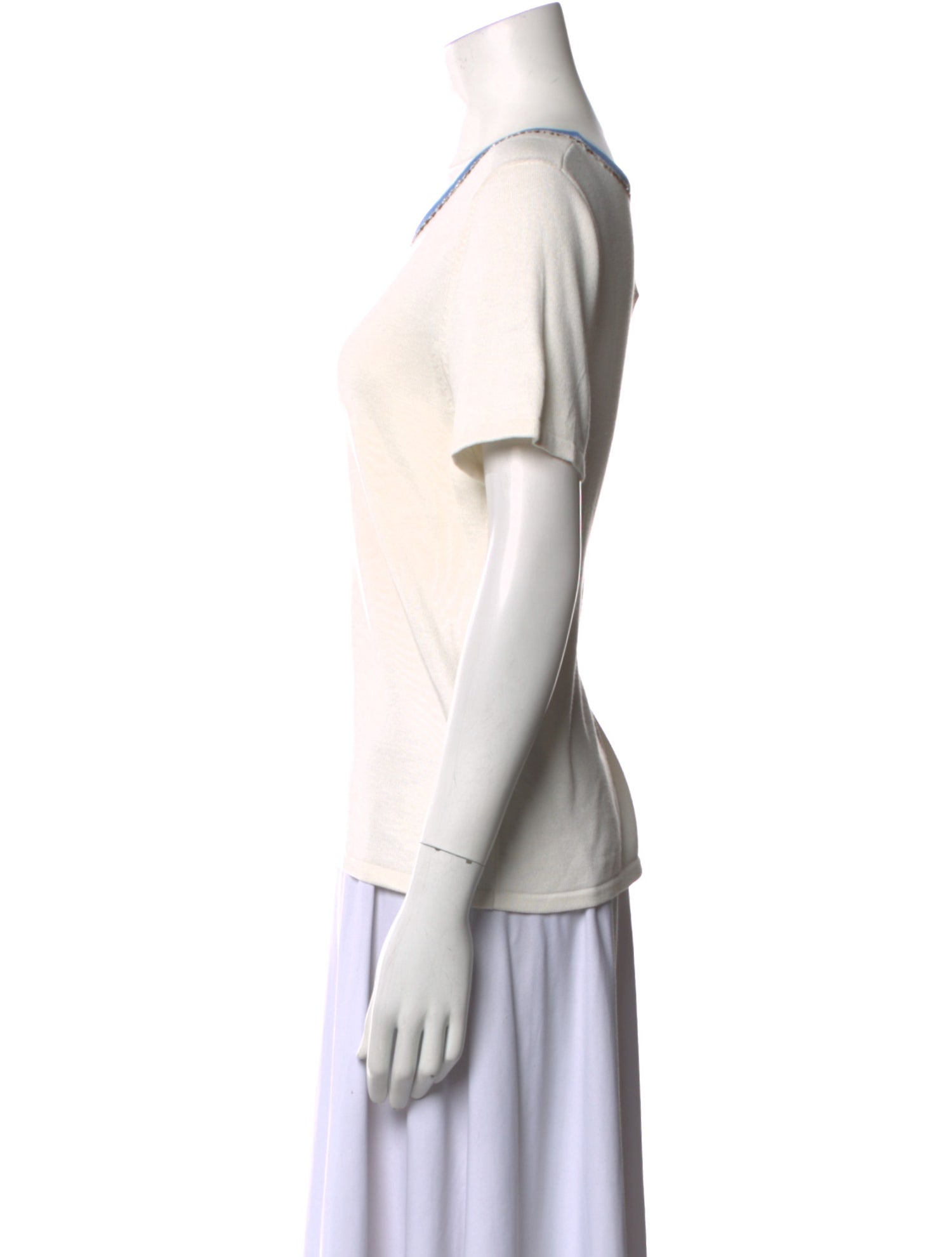 Bob Mackie Scoop Neck Short Sleeve T-Shirt