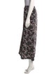 Bob Mackie Silk Midi Length Skirt