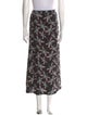 Bob Mackie Silk Midi Length Skirt