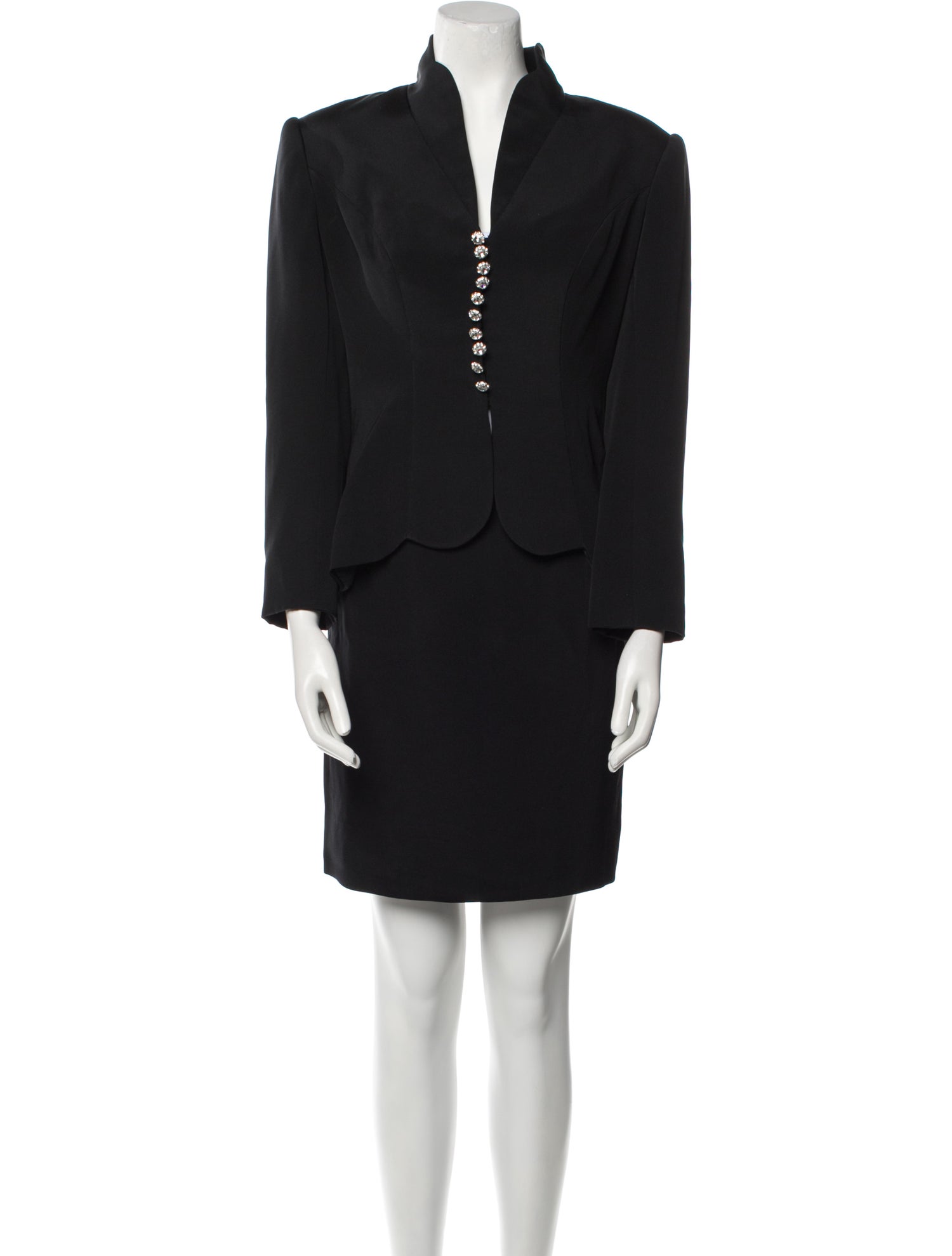 Bob Mackie Vintage 1980's Skirt Suit