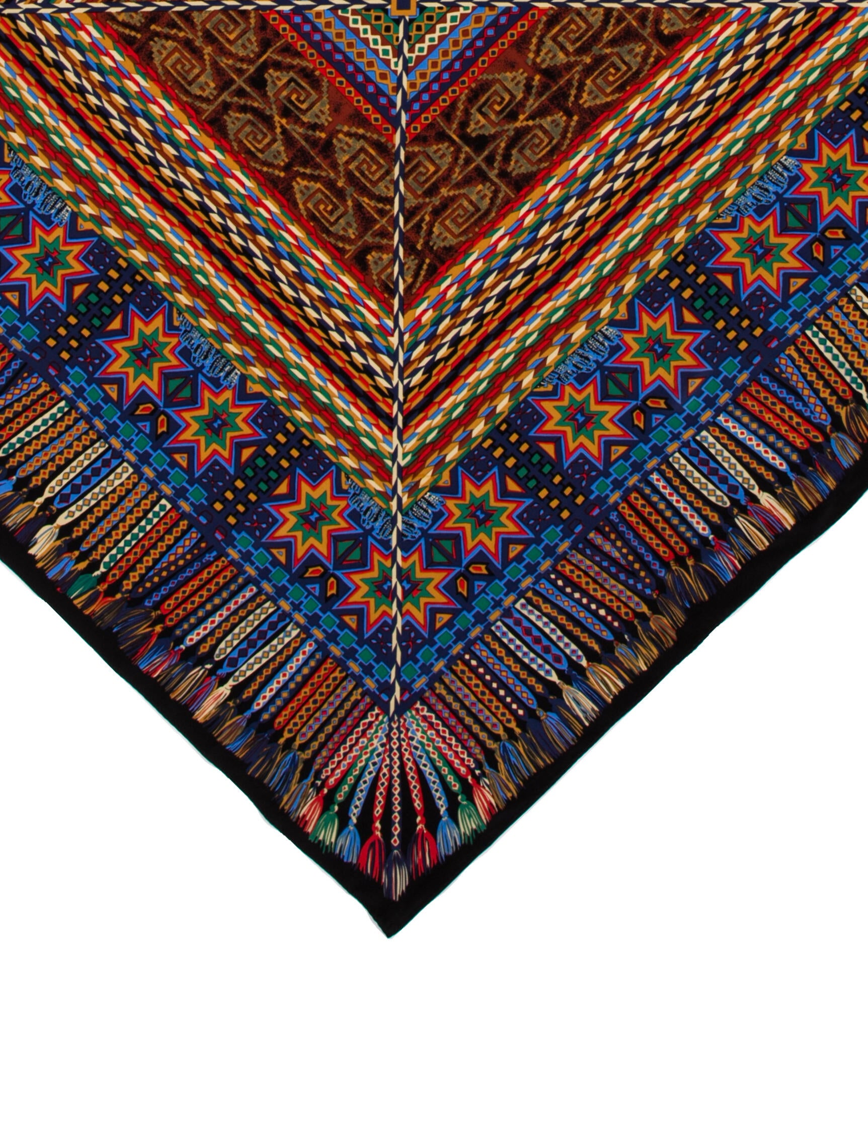 Bob Mackie Silk Printed Scarf