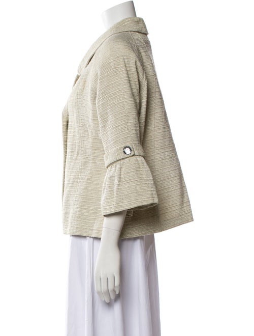 Bob Mackie Tweed Pattern Jacket