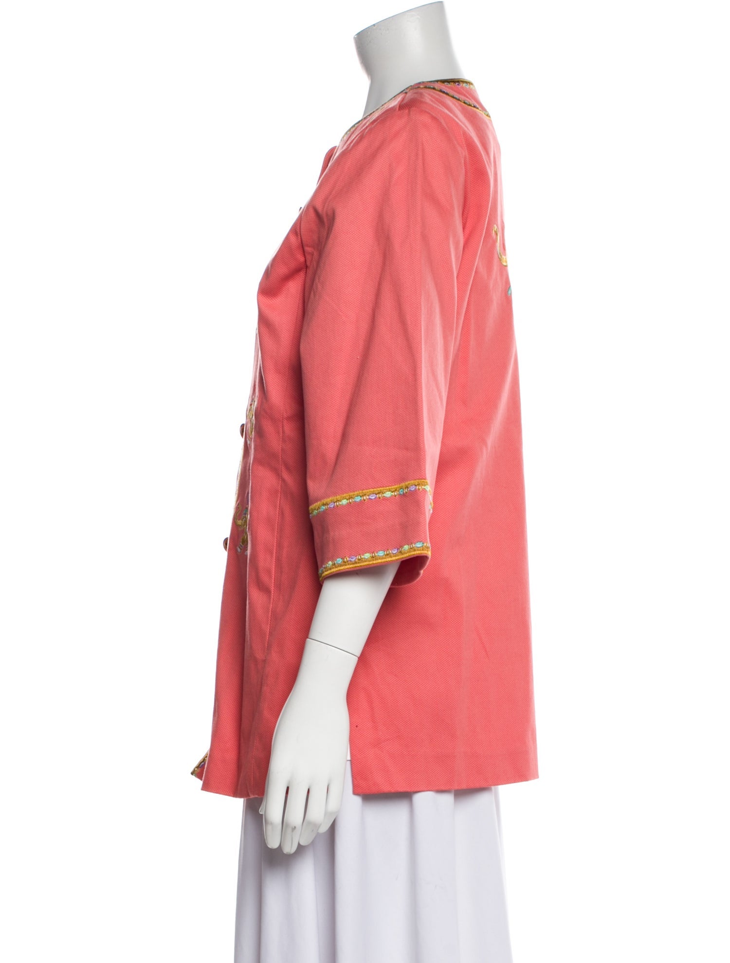 Bob Mackie Printed Jacket