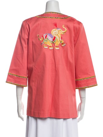 Bob Mackie Printed Jacket