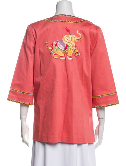 Bob Mackie Printed Jacket