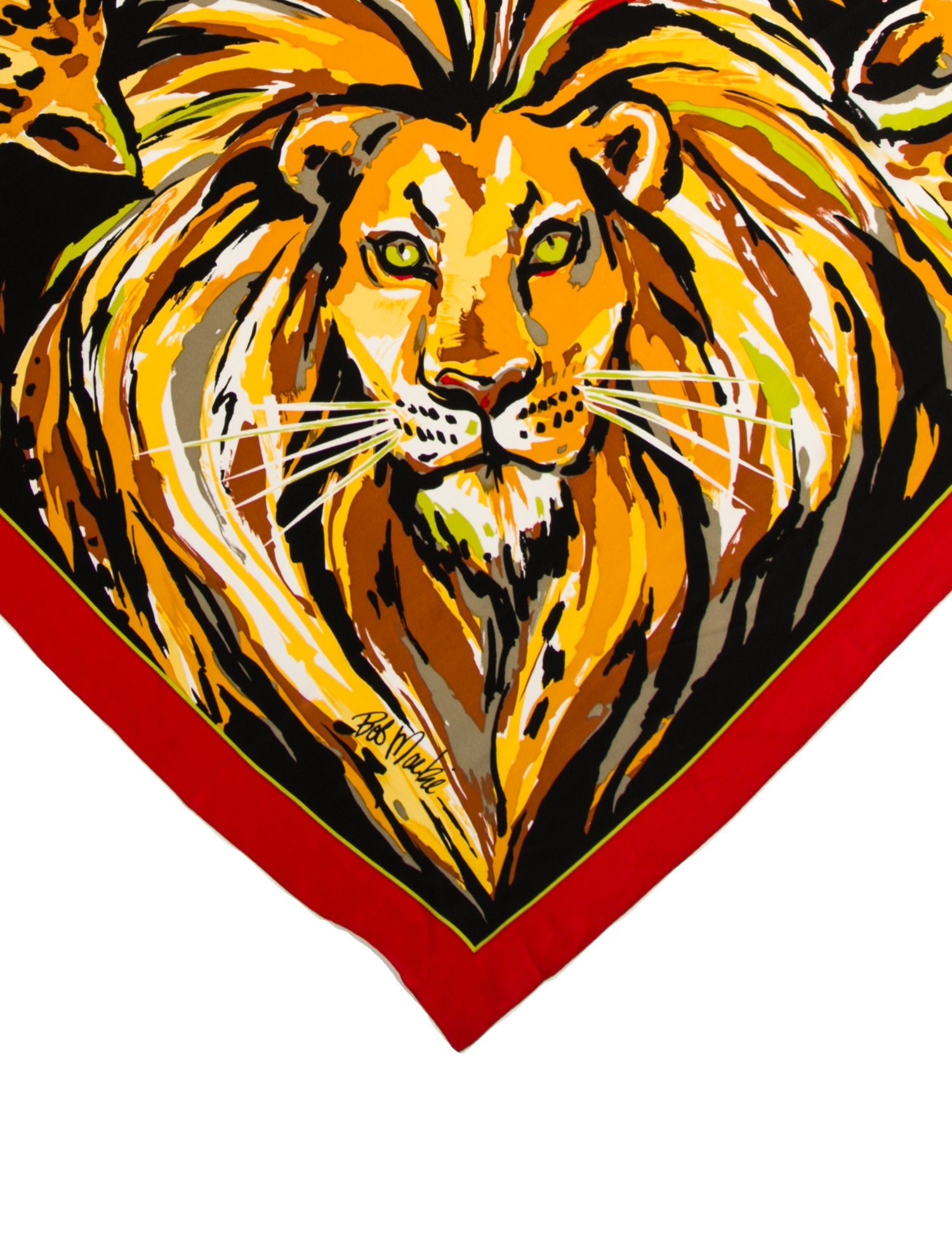 Bob Mackie Silk Printed Scarf