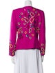 Bob Mackie Silk Printed Evening Jacket