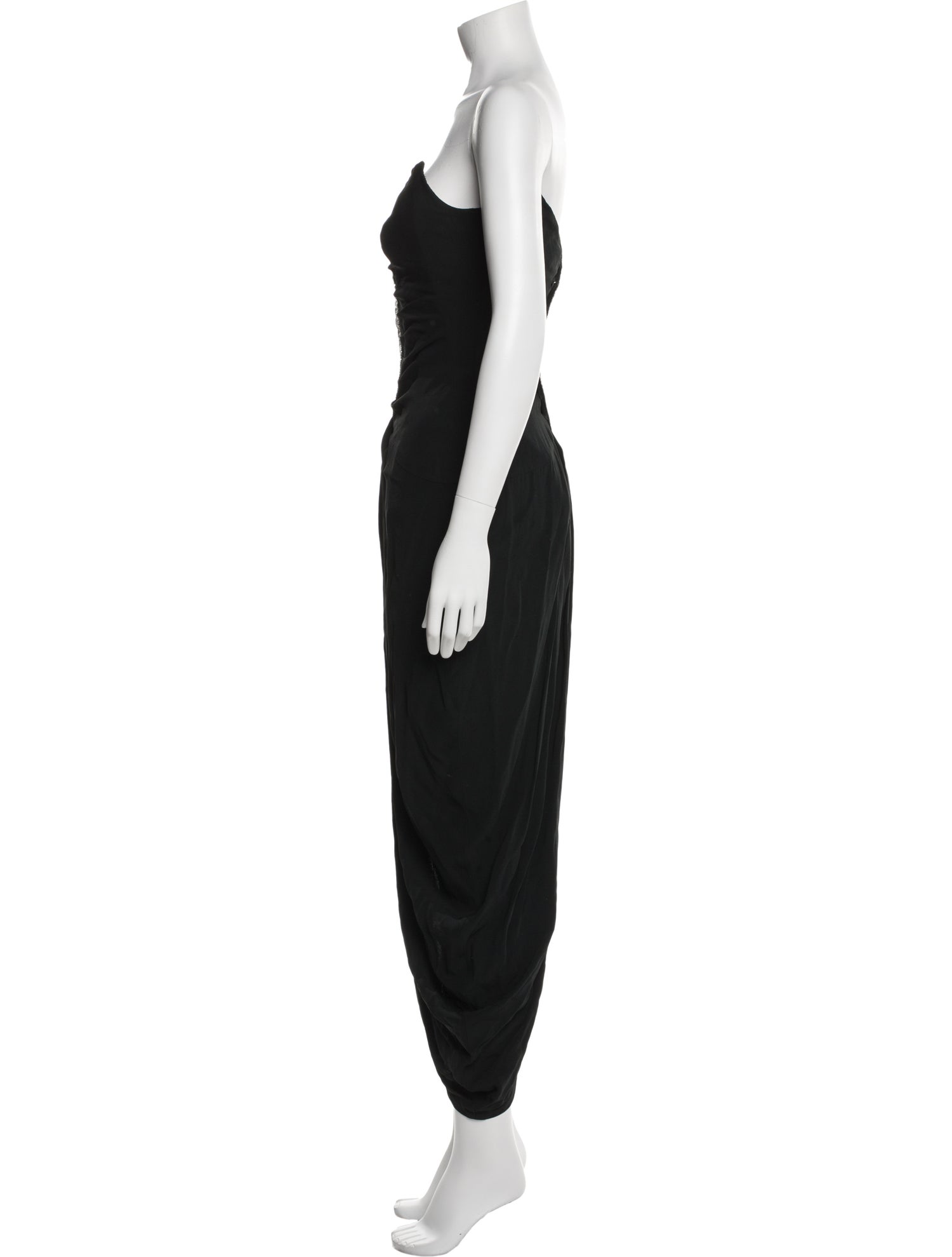 Bob Mackie Strapless Long Dress