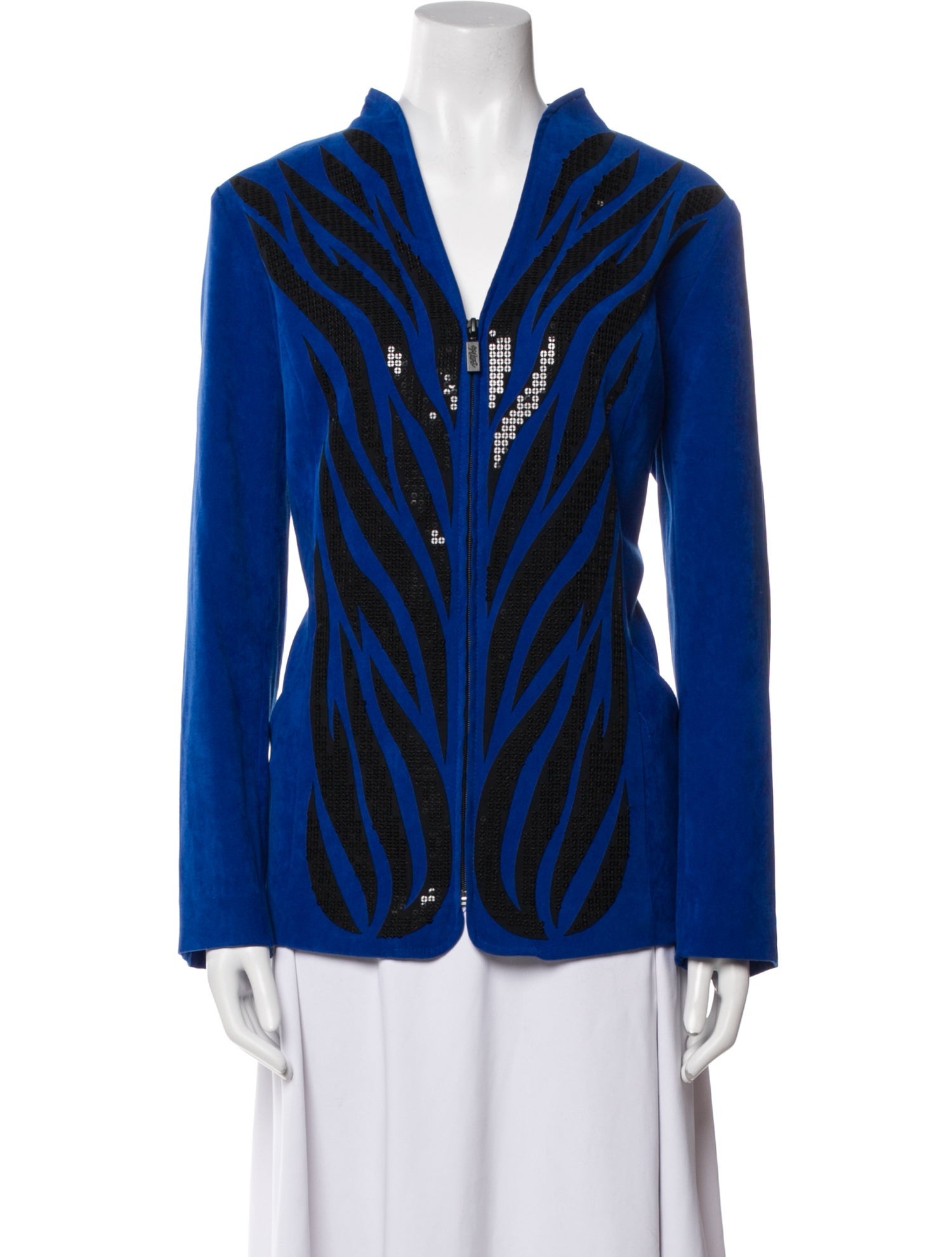 Bob Mackie Striped Jacket