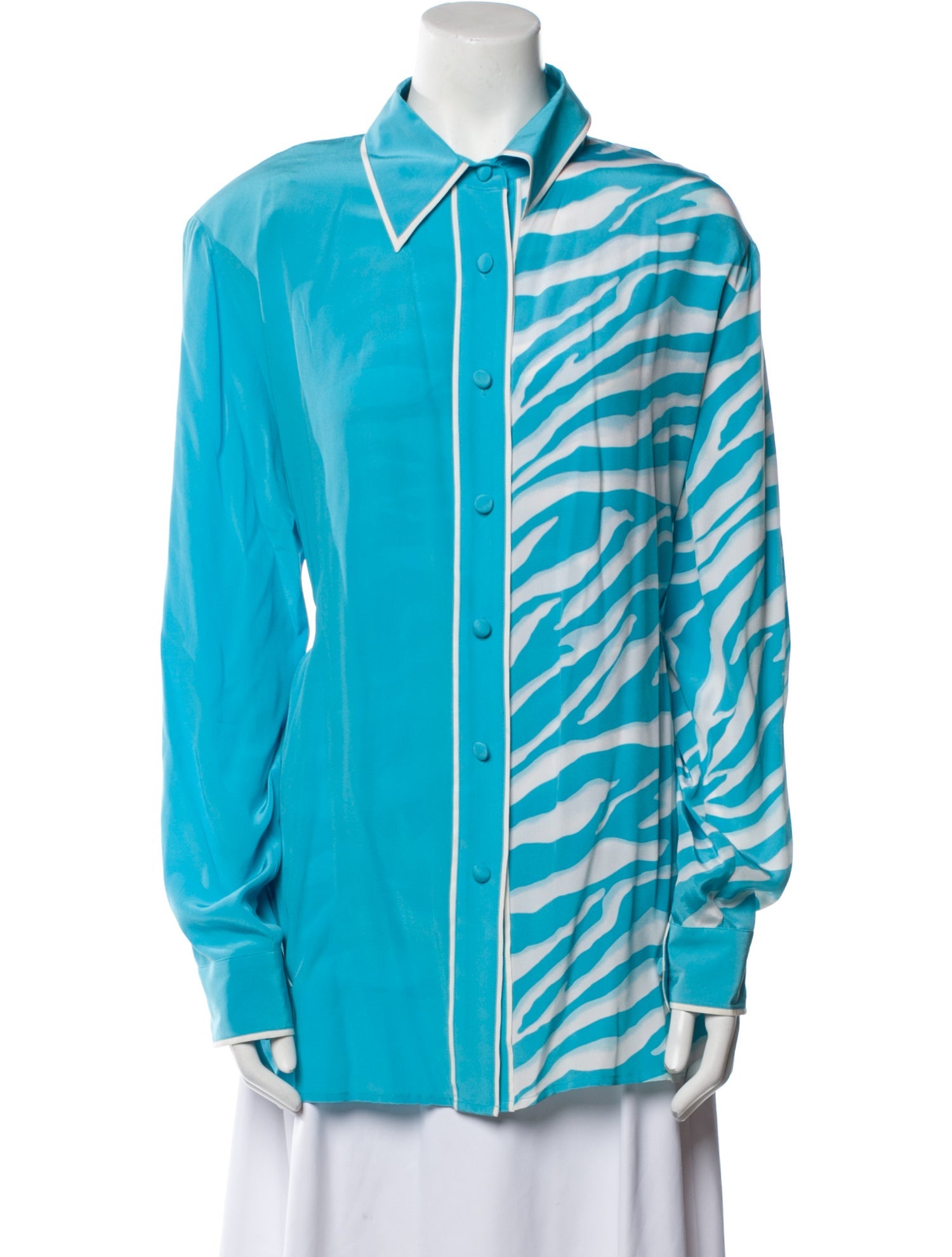 Bob Mackie Silk Printed Set