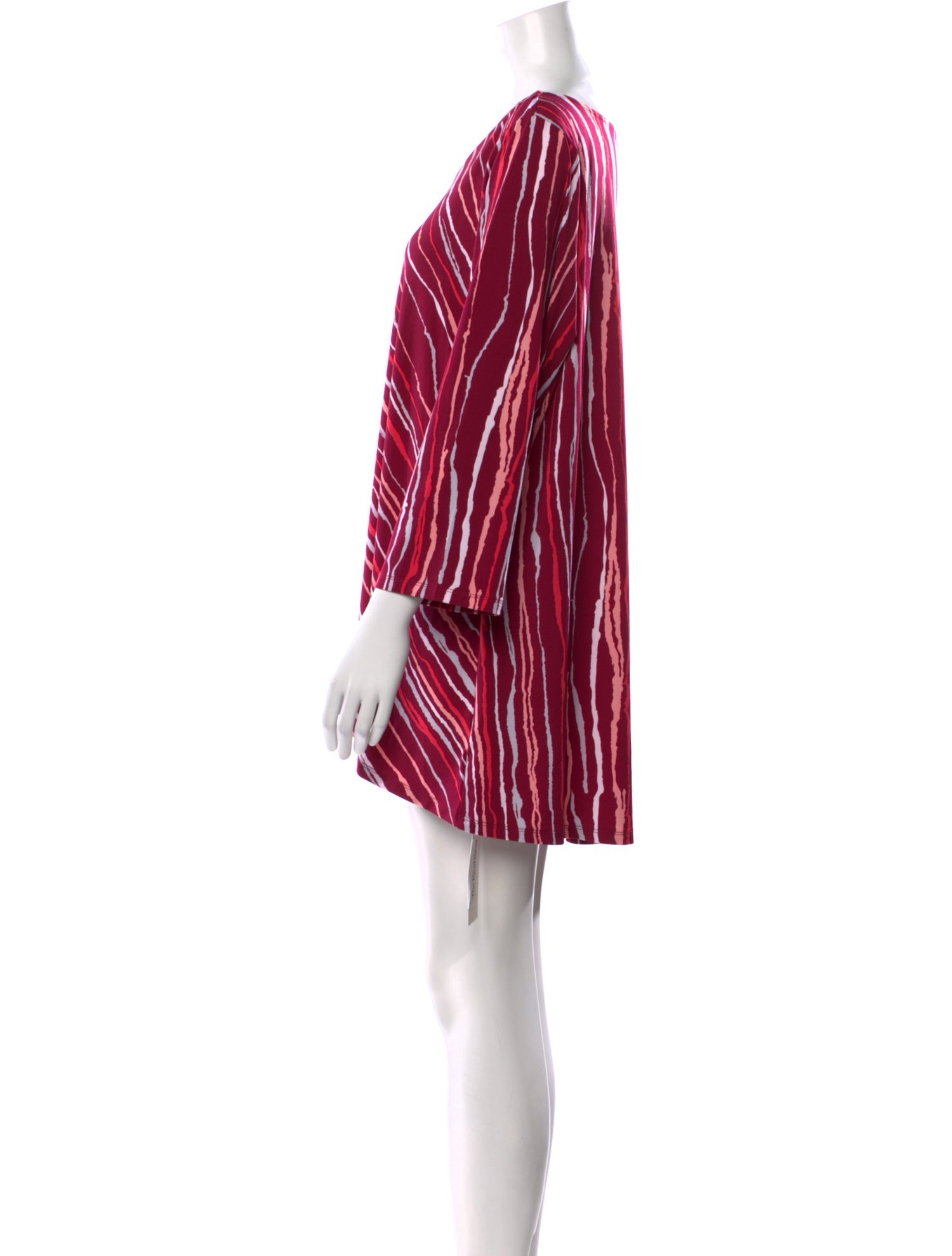 Bob Mackie Striped Mini Dress