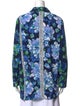 Bob Mackie Floral Print V-Neck Tunic