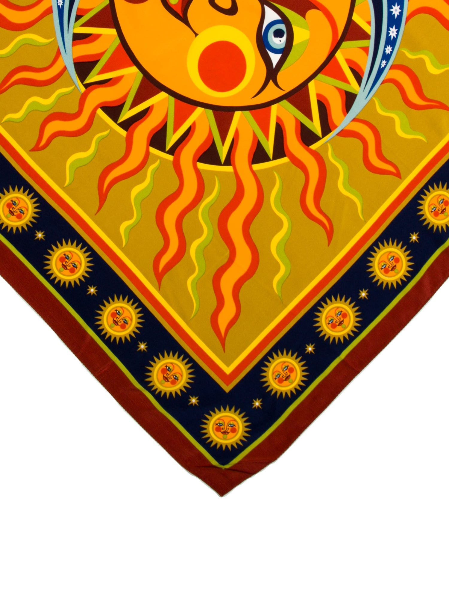 Bob Mackie Silk Printed Scarf