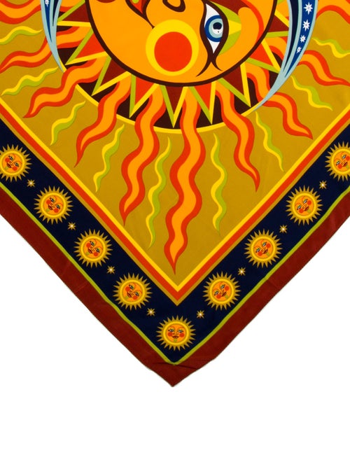 Bob Mackie Silk Printed Scarf