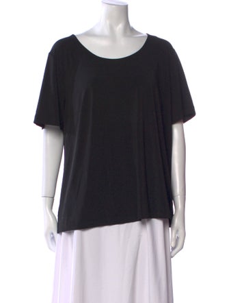 Bob Mackie Scoop Neck Short Sleeve T-Shirt