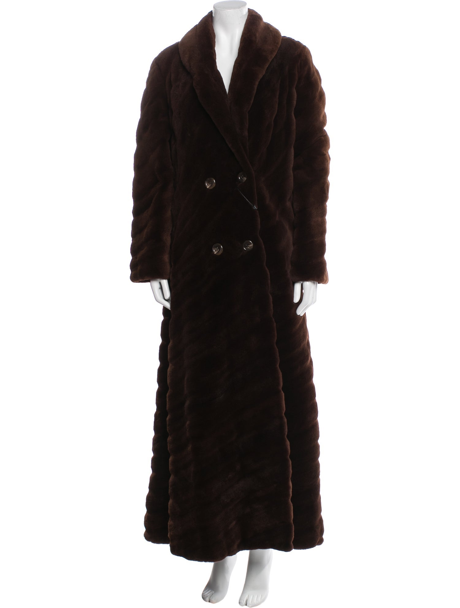 Bob Mackie Vintage 1980's Fur Coat w/ Tags