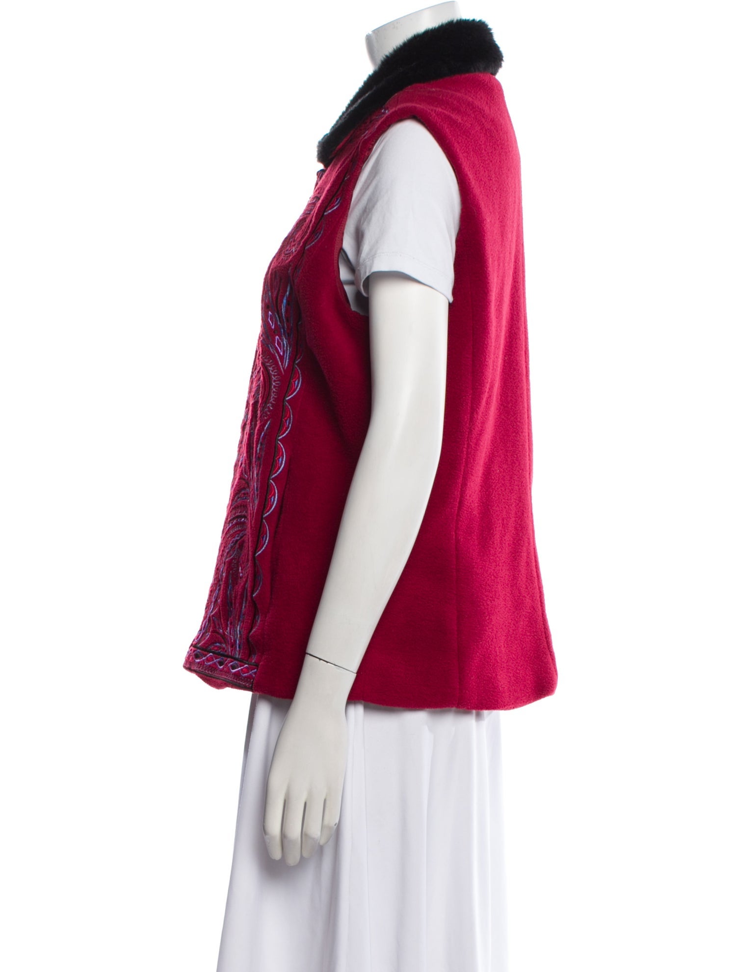 Bob Mackie Printed Vest