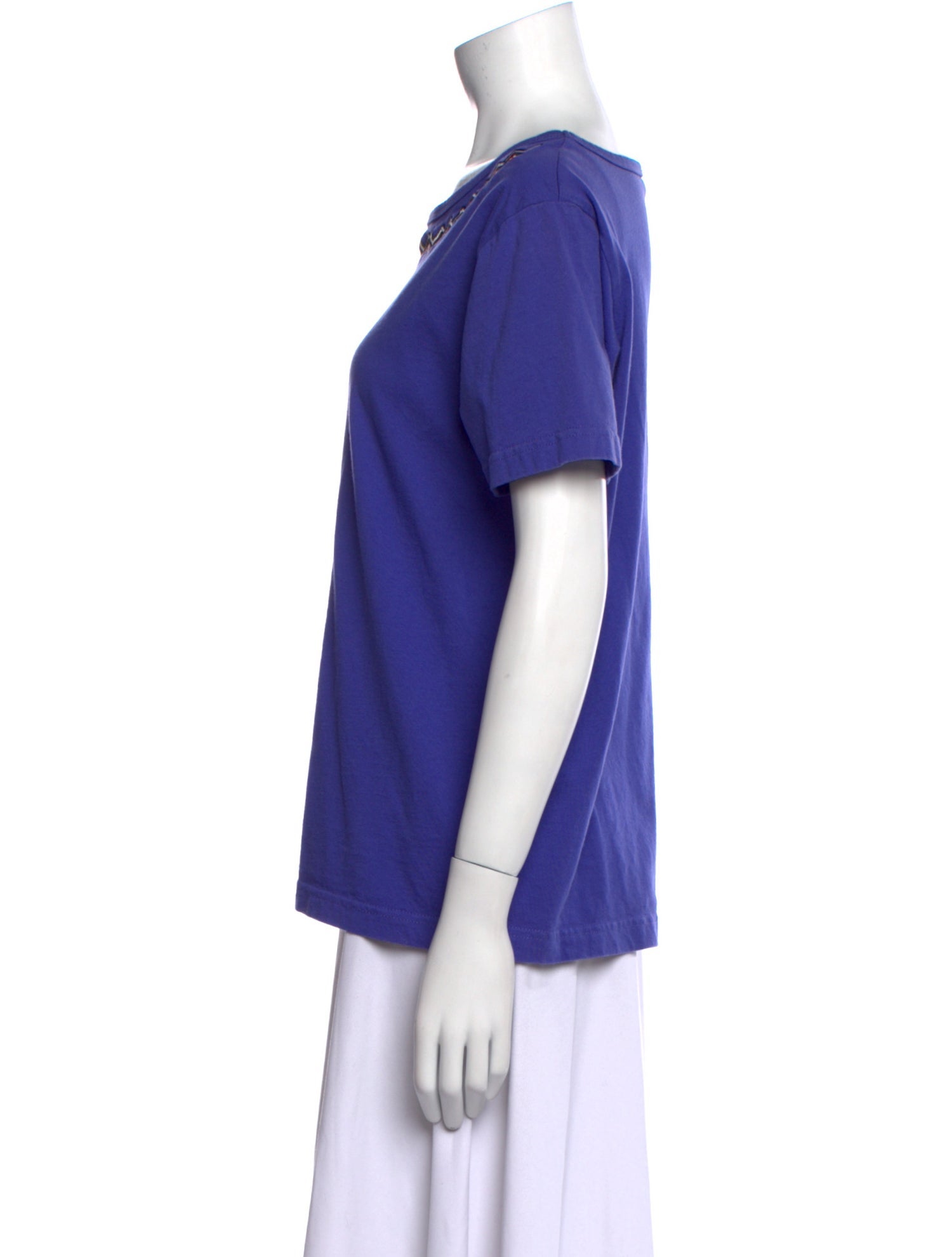 Bob Mackie Bateau Neckline Short Sleeve T-Shirt