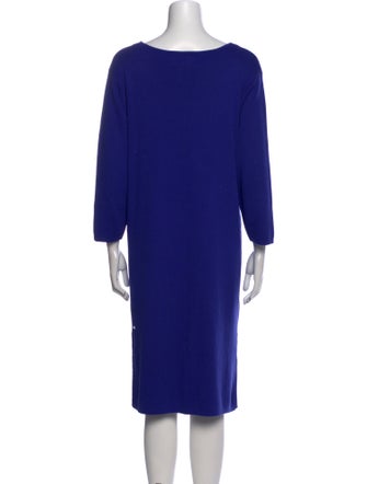 Bob Mackie Scoop Neck Knee-Length Dress