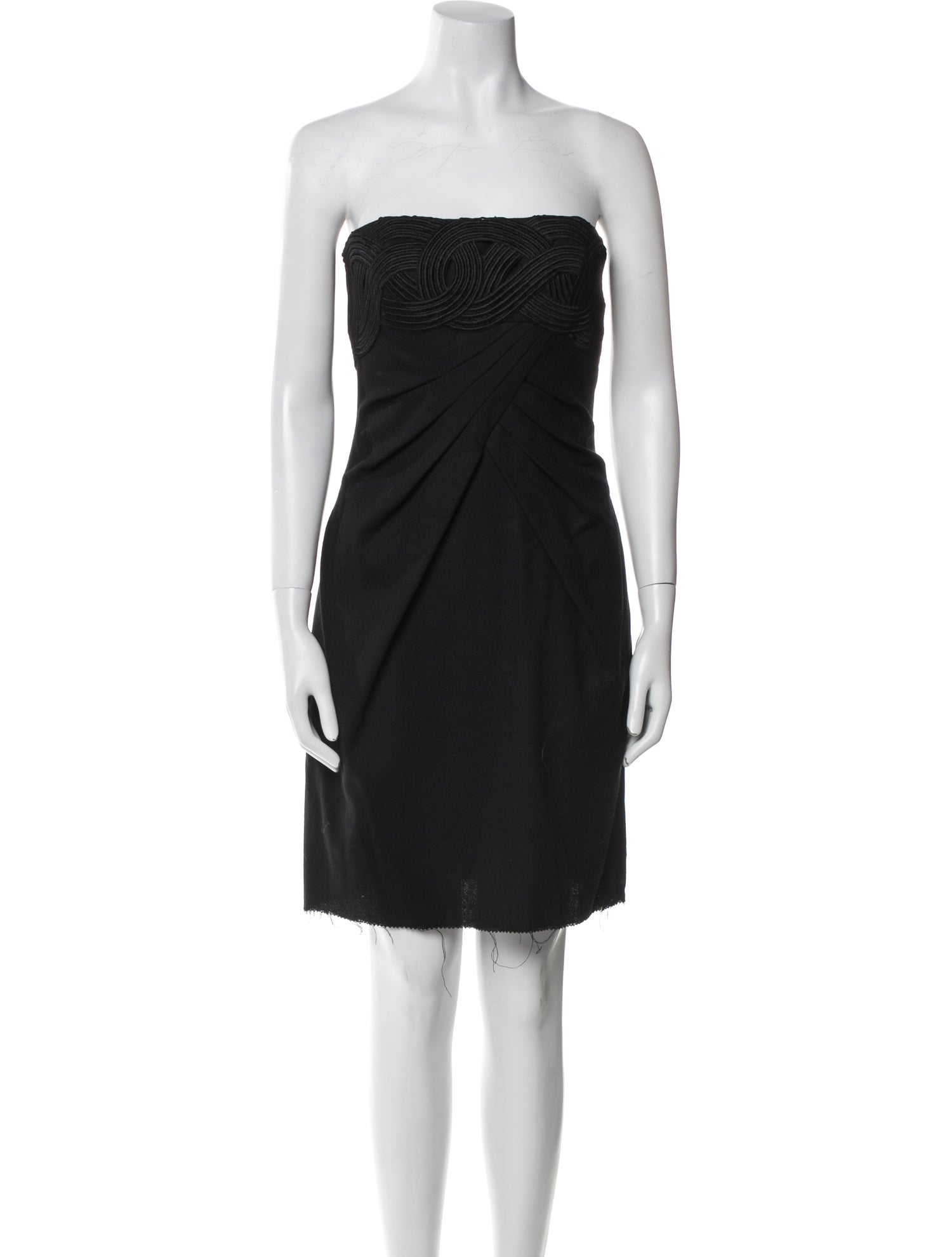 Bob Mackie Strapless Mini Dress