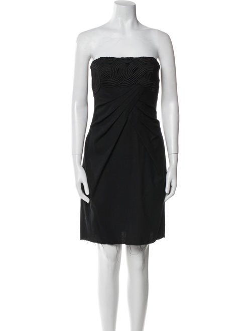 Bob Mackie Strapless Mini Dress