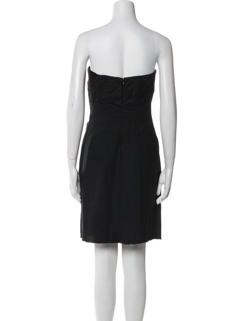 Bob Mackie Strapless Mini Dress