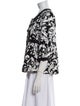 Bob Mackie Linen Printed Evening Jacket