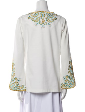 Bob Mackie Printed V-Neck Tunic