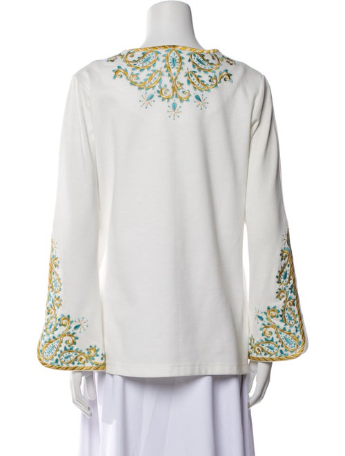 Bob Mackie Printed V-Neck Tunic