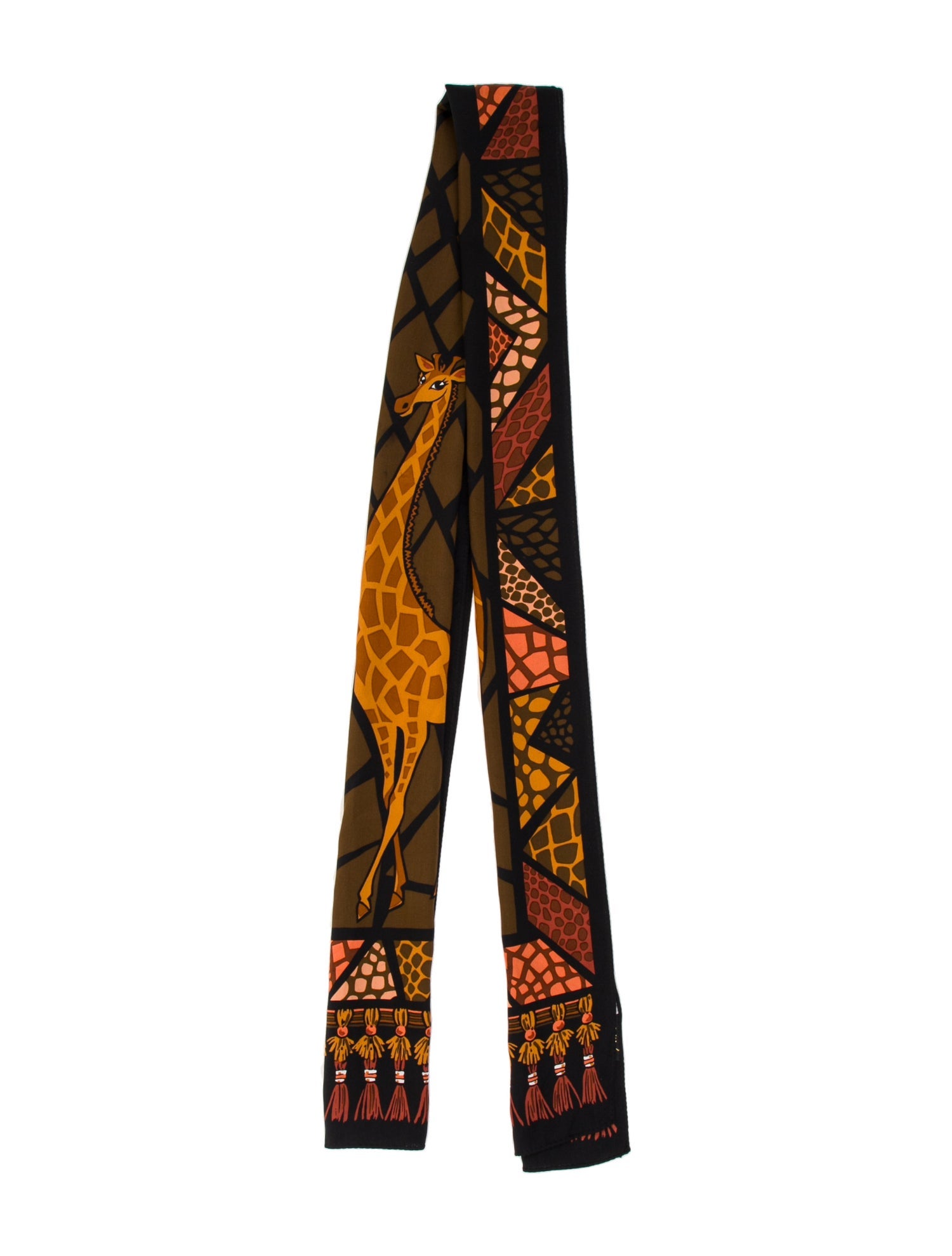 Bob Mackie Silk Printed Scarf