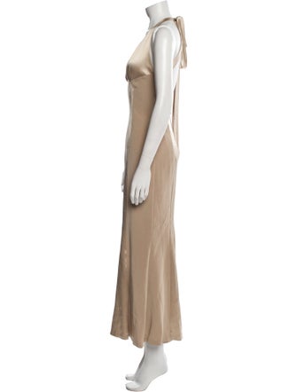 Bob Mackie Halterneck Long Dress