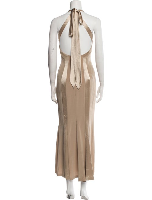 Bob Mackie Halterneck Long Dress